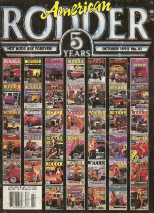 AMERICAN RODDER 1992 OCT - CHEVY HI-PO HEADS, ANTIQUE NATIONALS DRAGS